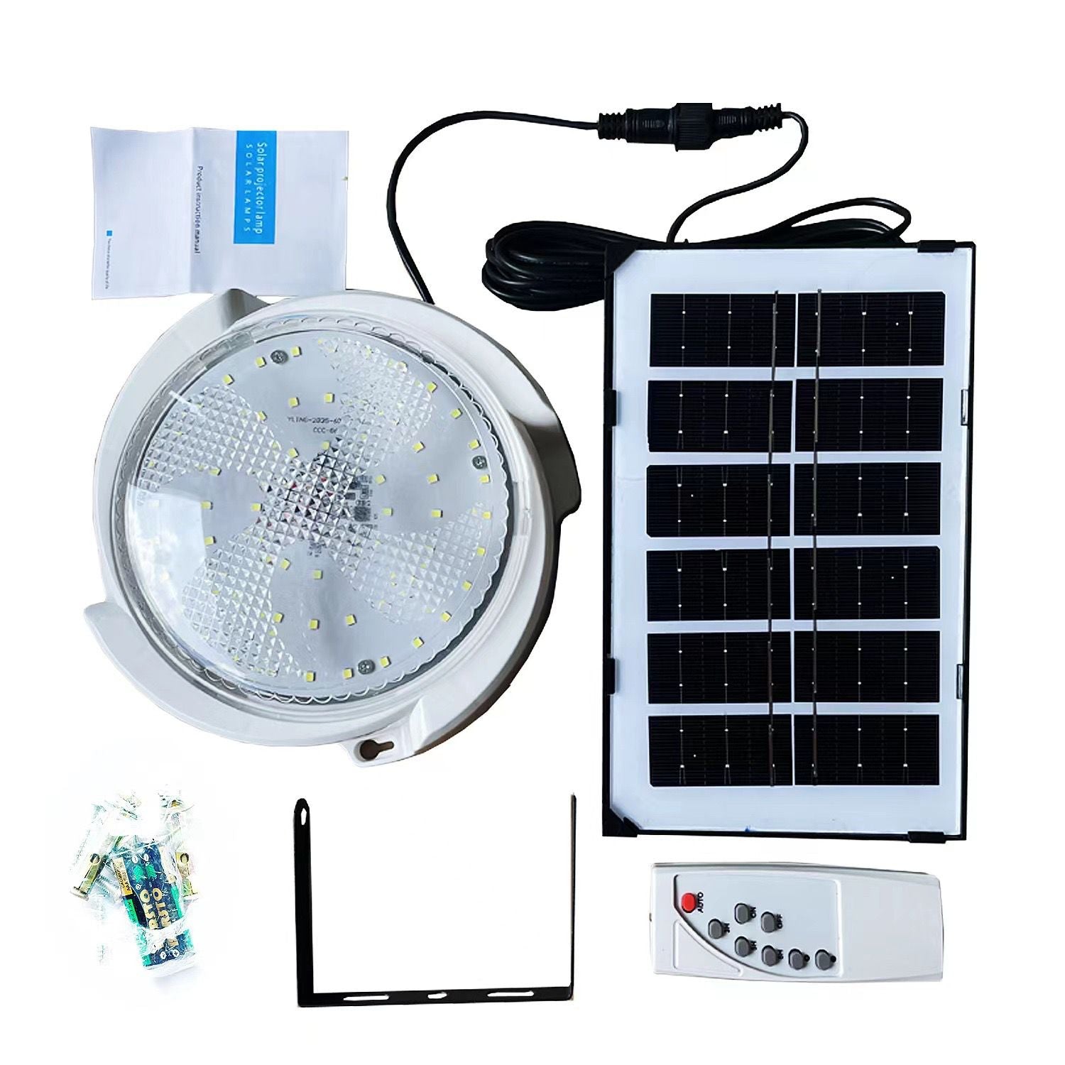 Luz Solar 100w Interiores Y Exteriores