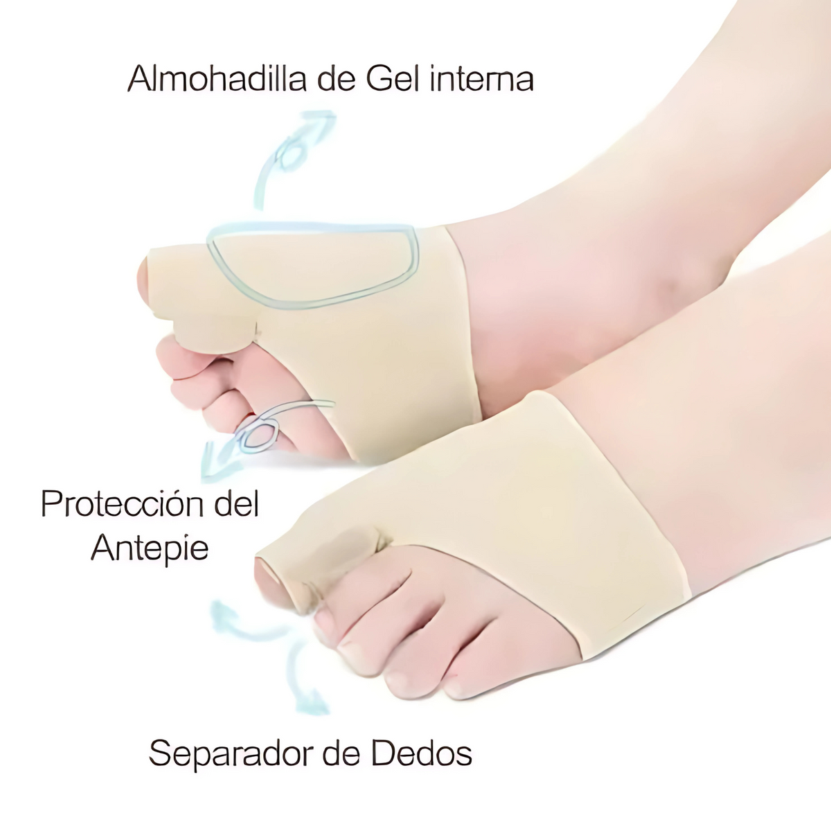 Corrector De Juanetes Con Gel Interno