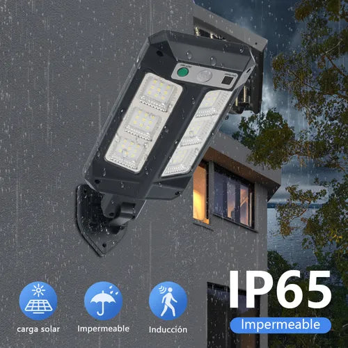 Pack 3 Lamparas LED Carga Solar IPS 67