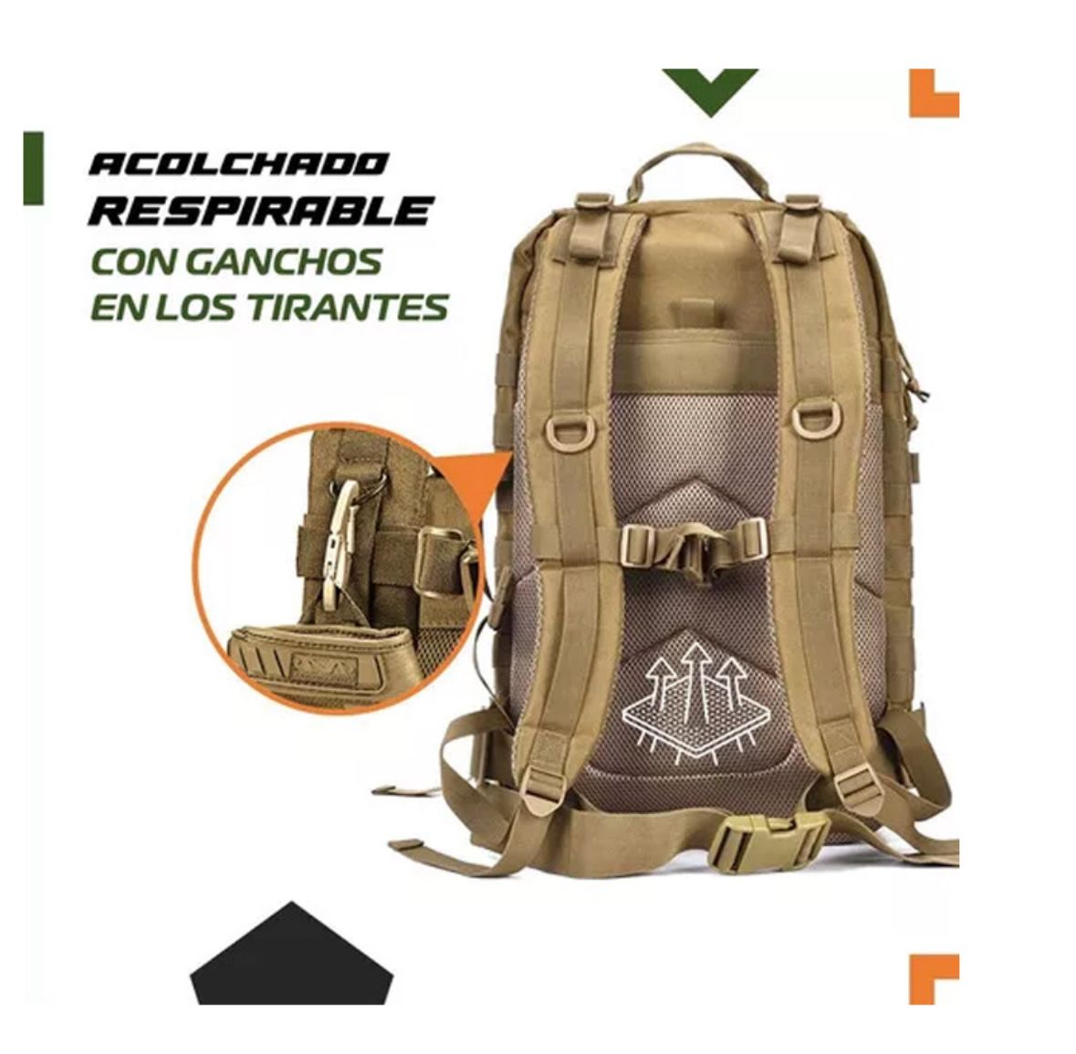 Mochila táctica de 50 litros Pentagon