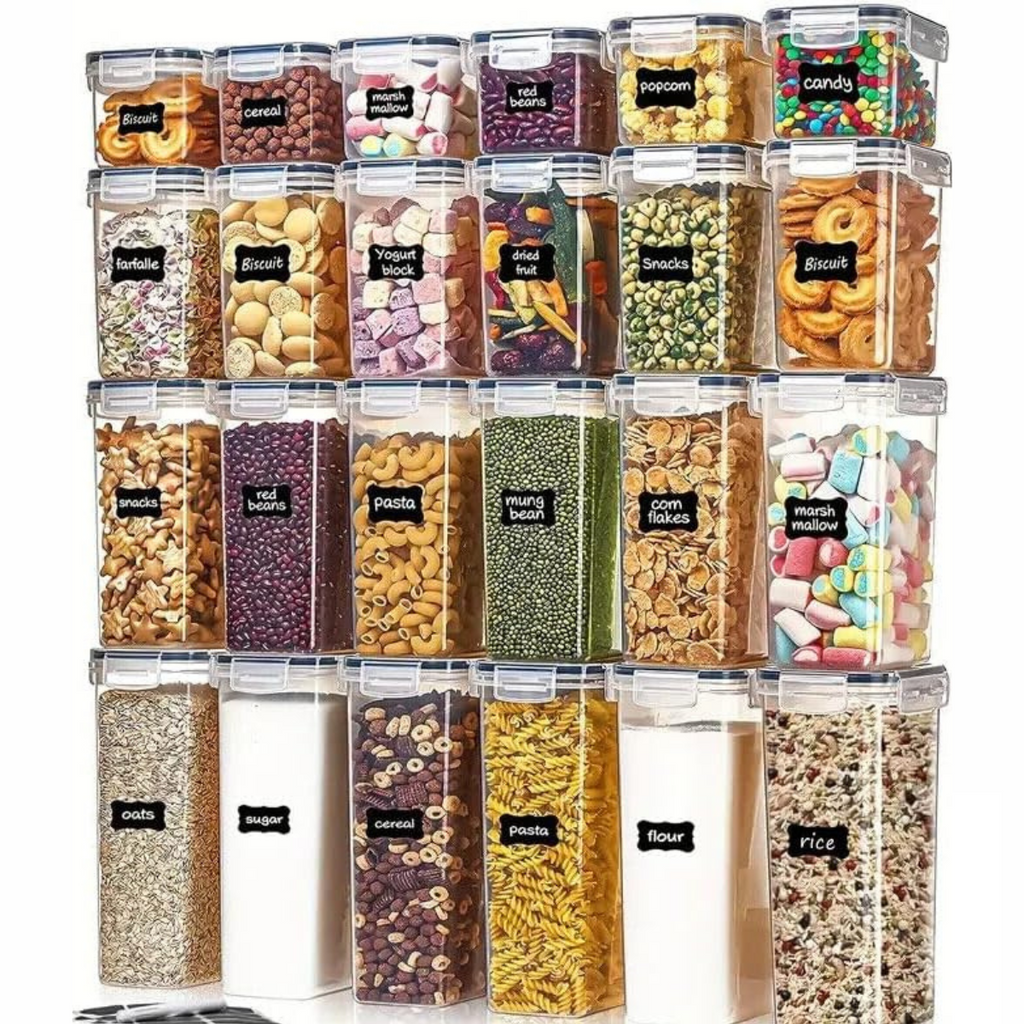 Pack 7 Contenedores de Alimentos