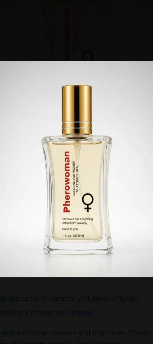 Perfume Mujer Feromona Aroma Seductor