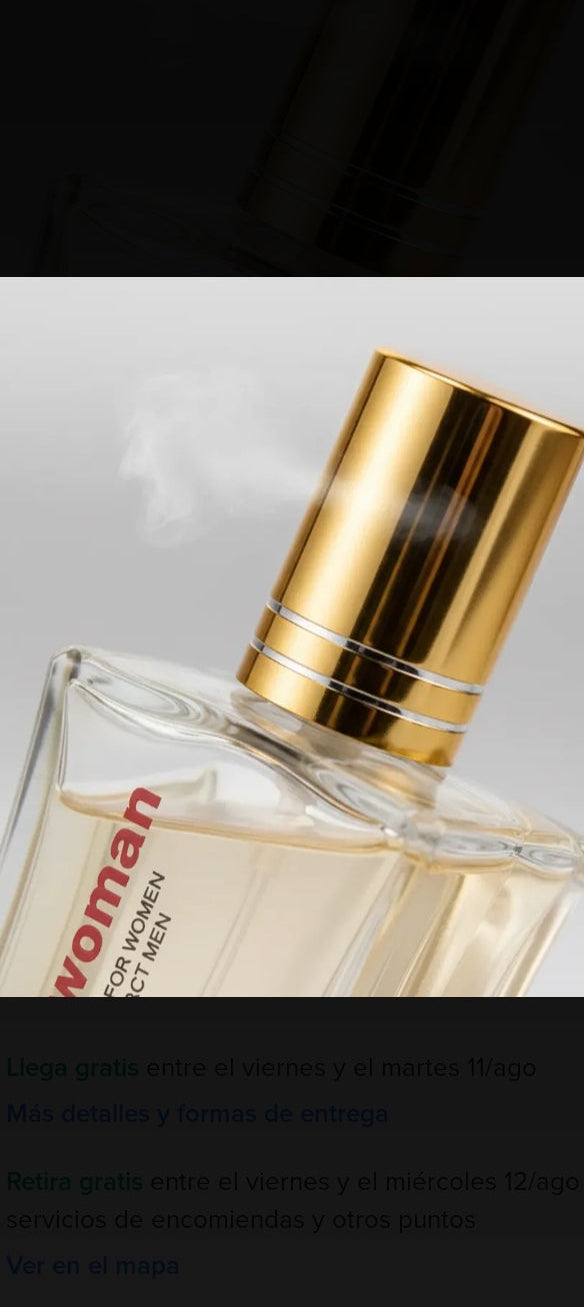 Perfume Mujer Feromona Aroma Seductor